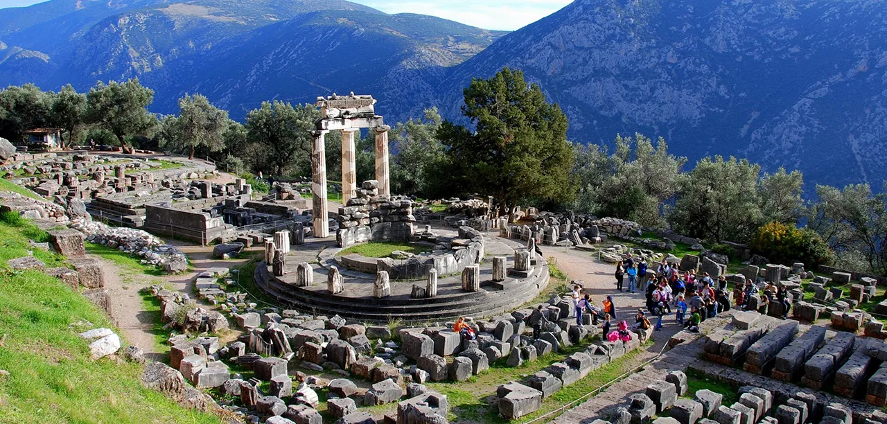 Delphi Archaeological Site, The Navel Of Earth In Greece!
