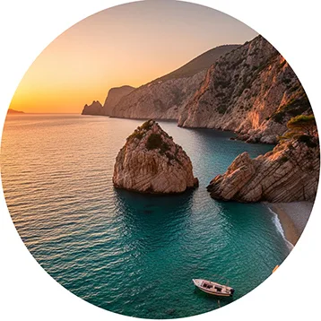 The Ithaca is the kingdom of Ulysses and the eternal symbol of return and nostalgia. In Greek mythology it is the final destination of the hero's